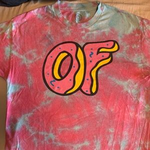 Odd Future Pink and Blue Tie-Dye SS Tee